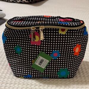 NWT Kate Spade Black and White Floral Lunch Tote